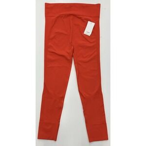 Halfdays Sophia Legging‎ Spritz Orange Compressive, High-Rise, Size Large NWT